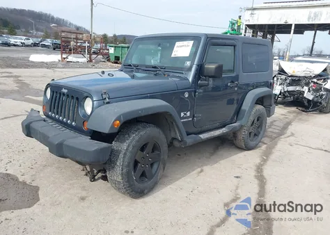 2008 Jeep Wrangler X z USA, uszkodzony, nr VIN 1J4FA24108L594731